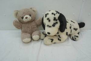 lot 127 image: stuffed dalmatian lot
