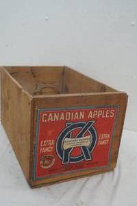 lot 145 image: Canadian Apple crate