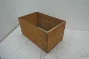 lot 154 image: wood crate