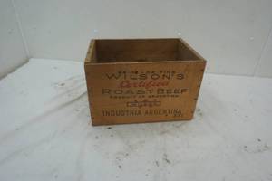 lot 160 image: Wilsons Roast Beef Argentina crate