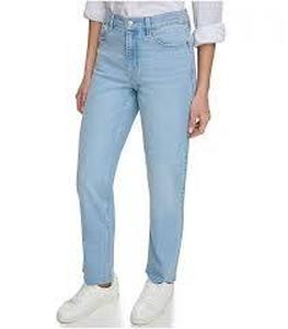lot 94 image: Calvin Klein Womens Jeans Size 12 Vintage High Rise Soft Stretch Straight Leg