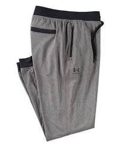 lot 130 image: Under Armor Mens Jogger Pants-Medium-GrayBlack
