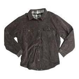 lot 136 image: Three Dots Ladies Cord Shacket-Black-Large
