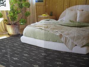 lot 153 image: Ruggable Alina Soft Black Rug-8ft x 10ft