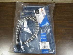 lot 202 image: Members Mark Girls Head Band & Skinny Fit Jean-Large