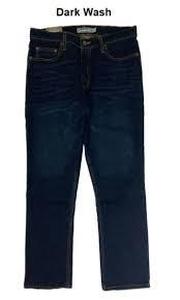 lot 212 image: Members Mark Mens Straight Fit Premium Stretch Denim Jeans-34x32-Dark Wash