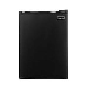 Magic Chef 2.6 cu. ft. Mini Fridge in Black without Freezer   Customer Returns See Pictures