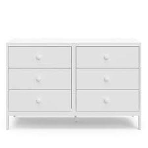 Graco Universal White 6-Drawer 51.38 in. Wide Dresser Customer Returns See Pictures