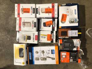 Lot of Assorted Digital Door Locks and Handles Various Models and Conditions    Customer Returns See Pictures