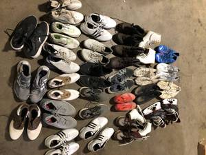 Lot of Assorted Shoes  Various Sizes  Models and Conditions Customer Returns See Pictures