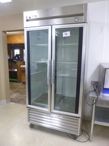 lot 2 image: True 2 Glass Door Refrigerator