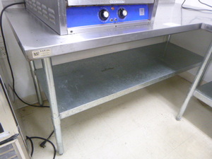lot 31 image: 6 Foot Stainless Table