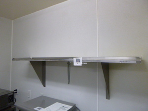 lot 39 image: 6 Foot Over the Counter Shelf