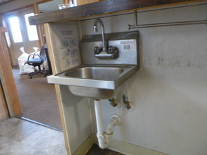 lot 42 image: Hand Washing Sink with Faucet