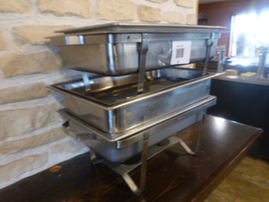 lot 50 image: 2 Chafing Pans
