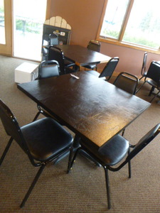 lot 58 image: Tables and Chairs