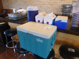 lot 66 image: 5 Coolers