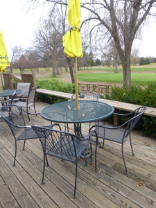 lot 109 image: Patio Table and 4 Chairs