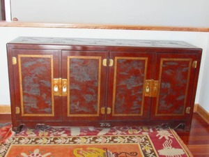 MCM Drexel Heritage Asian-Inspired Sideboard  Elegant Storage & Timeless Design
