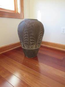 Tall (21.5) Decorative Clay Planter
