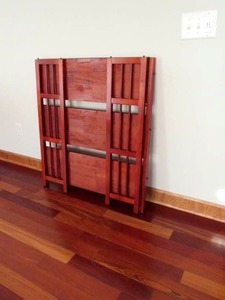 Red Folding book shelf