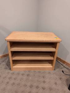 Media stand wood