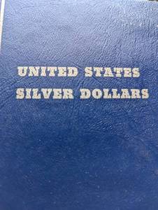 United States Silver Dollar Collection in Collector Folio