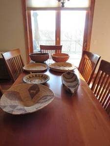 Baskets from foreign Travels (Group) for utilitarian use or decor
