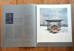 lot 106 image: Well at the Studio Limited Edition Unframed Print by Bob Timberlake
