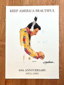 lot 112 image: Keep America Beautiful 40th Anniversary Unframed Print by Bob Timberlake