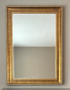 lot 29 image: Large Golden Framed Wall Mirror