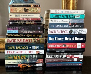 lot 145 image: Books Books Books By Tom Clancy, Andrew Klaven, David Baldacci and More