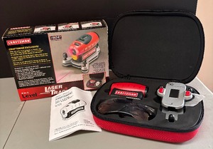 lot 167 image: Craftsman 4 in 1 Level featuring Laser Trac