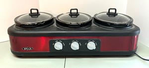 lot 171 image: Triple Crockpot by Bella