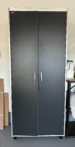 lot 176 image: Rubbermaid Storage Cabinet