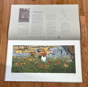 lot 195 image: Volunteers Limited Edition Unframed Print by Bob Timberlake