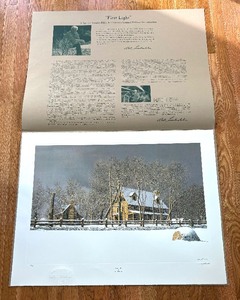 lot 196 image: First Light Limited Edition Unframed Print by Bob Timberlake