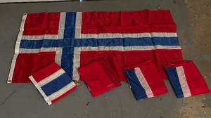 lot 97A image: Five Flags of Norway