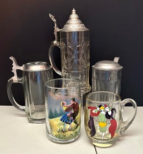 lot 204 image: Collectible Steins and Mugs