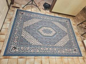 lot 115 image: Vintage Gem Collection Blue Oriental Rug