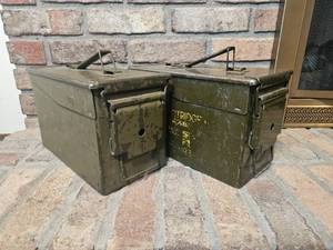lot 131 image: Surplus Ammo Crates