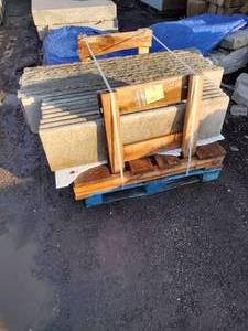 (8) Granite Treads 2 x 12 x 48.  (10) Granite Treads 2 x 12 x 60