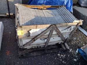 (34) Paving Stones 1.25 x 24 x 24. tag reads 45L x 45 W