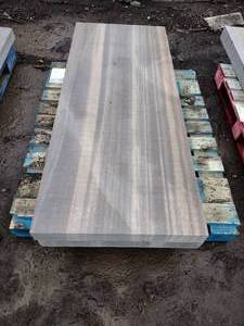 (2) Stone Treads 3 x 24.75 x 60 Tag reads 60 L x 40 W
