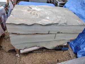 (2) Bluestone Natural Cleft Slabs