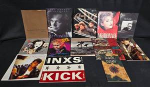 lot 15A image: Collection of 12 Vintage Concert Tour Booklets and Programs - 1980s & 1990s