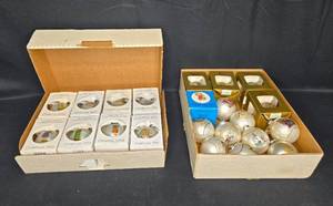 lot 18A image: Collection of 16 Vintage Berta Hummel Christmas Ornaments - Assorted Years
