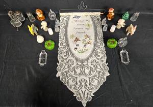 lot 23A image: Decorative Wall Hanging and Salt & Pepper Sets
