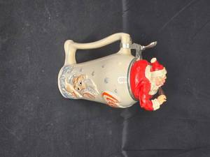 lot 25 image: Coca-Cola Santa Claus Collector Stein with Certificate - Vintage