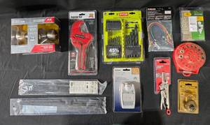 lot 19A image: Selection of New Hand Tools and Accessories - 8 Items